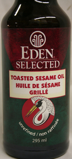 Sesame Oil - Toasted (Eden)